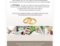 The Wedding Of Roll Up Banner